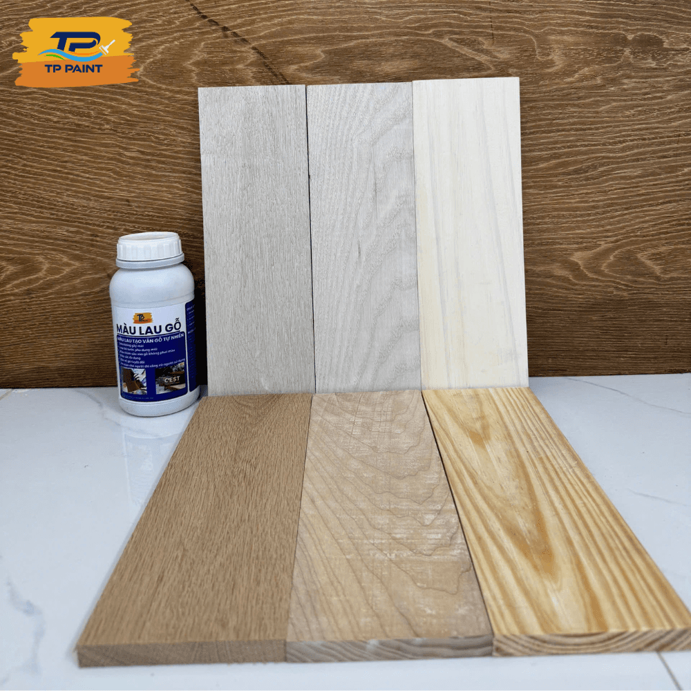 MÃ MÀU SƠN LAU GỖ TPT 001 - TP PAINT